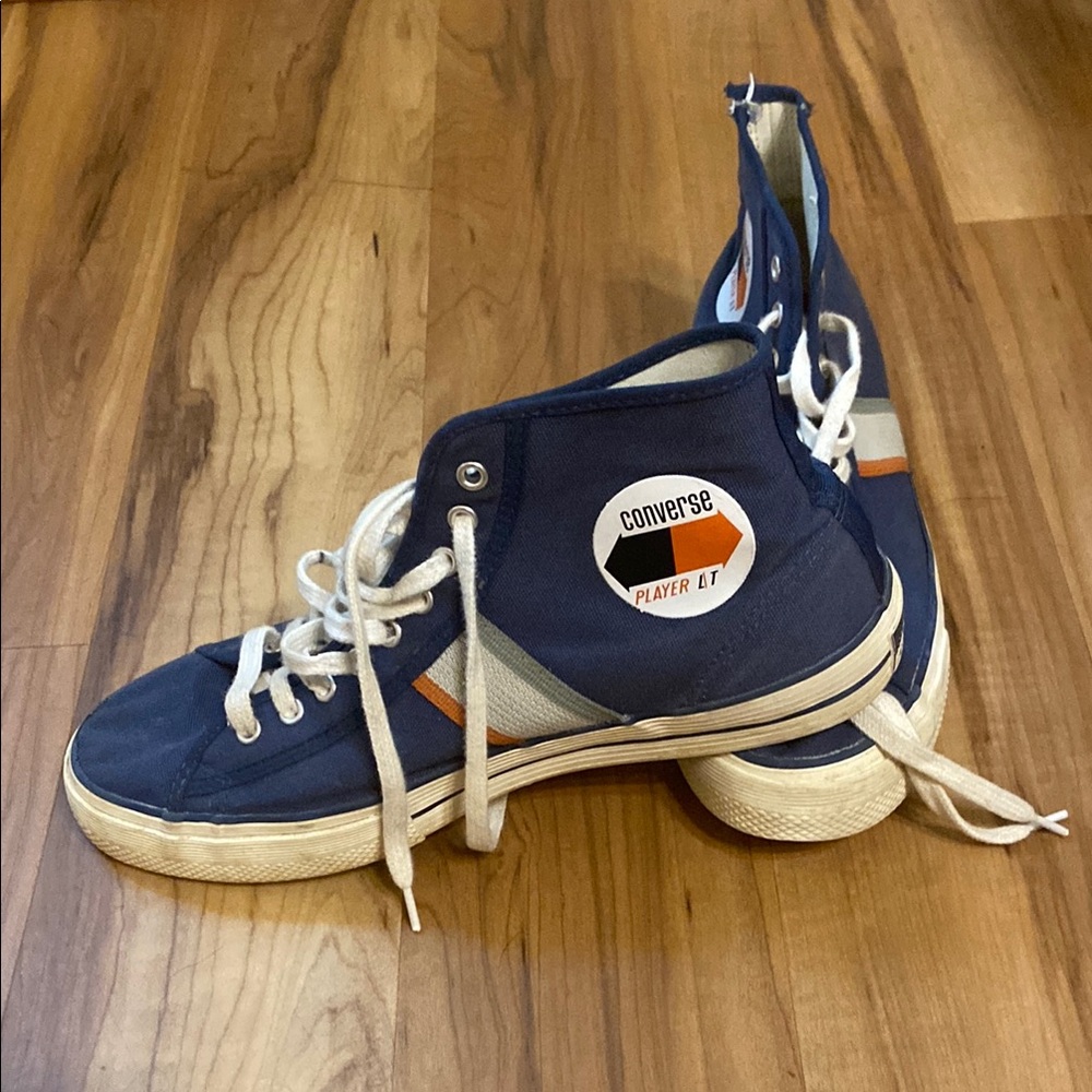 Converse Sneakers high top - Blue and Orange
